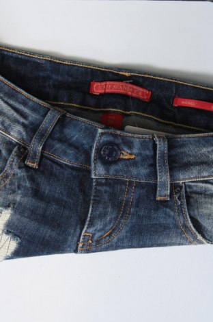 Дамски къс панталон Staff Jeans, Размер XXS, Цвят Син, Цена 37,15 лв.
