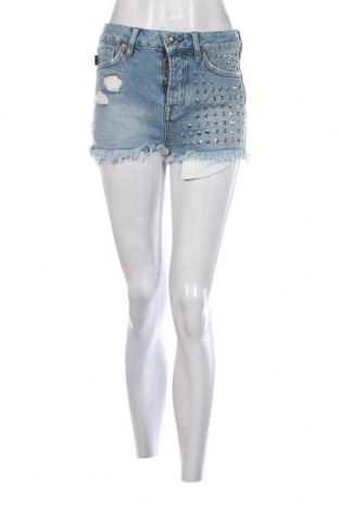 Γυναικείο κοντό παντελόνι Superdry, Μέγεθος S, Χρώμα Μπλέ, Τιμή 14,43 €