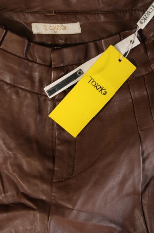 Дамски къс панталон Toxik 3, Размер M, Цвят Кафяв, Цена 53,90 лв.