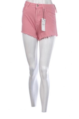 Pantaloni scurți de femei Zara, Mărime M, Culoare Roz, Preț 47,37 Lei