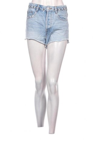 Дамски къс панталон Zara Trafaluc, Размер S, Цвят Син, Цена 15,94 лв.