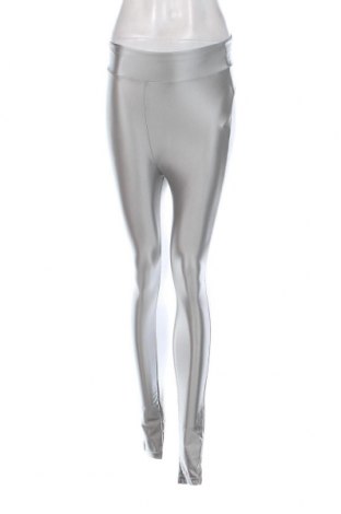 Damen Leggings, Größe M, Farbe Silber, Preis 5,73 €