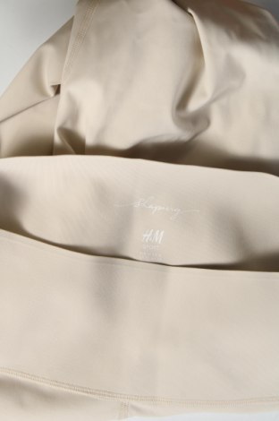 Γυναικείο κολάν H&M Sport, Μέγεθος XL, Χρώμα  Μπέζ, Τιμή 11,76 €