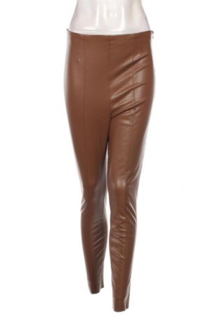 Damen Leggings Zara, Größe M, Farbe Braun, Preis € 6,46