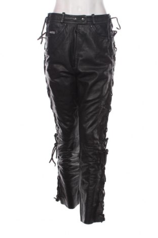 Pantaloni de piele pentru damă, Mărime L, Culoare Negru, Preț 123,19 Lei