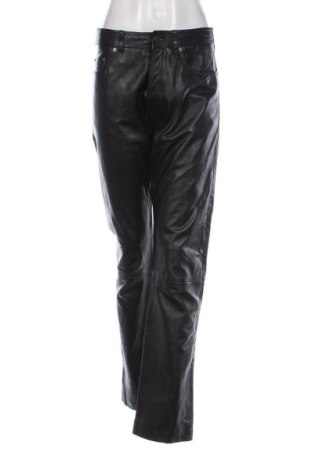 Дамски кожен панталон Raberg, Размер XL, Цвят Черен, Цена 42,80 лв.