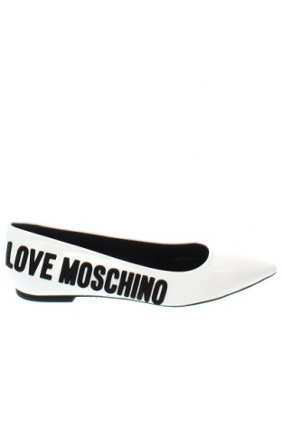 Дамски обувки Love Moschino, Размер 38, Цвят Бял, Цена 197,45 лв.