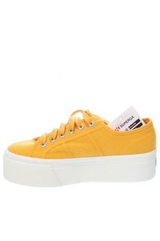 Дамски обувки Superga, Размер 36, Цвят Жълт, Цена 91,35 лв.