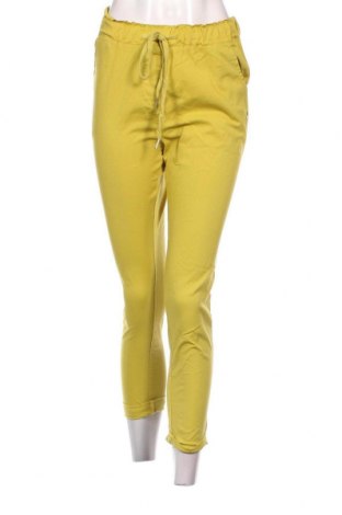 Pantaloni de femei, Mărime S, Culoare Galben, Preț 66,89 Lei