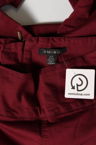 Dámské kalhoty  Amisu, Velikost M, Barva Červená, Cena  169,00 Kč