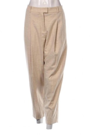 Pantaloni de femei BOSS, Mărime M, Culoare Bej, Preț 576,32 Lei