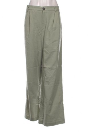Дамски панталон Bershka, Размер M, Цвят Зелен, Цена 29,33 лв.