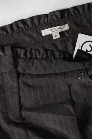 Γυναικείο παντελόνι Comma,, Μέγεθος L, Χρώμα Γκρί, Τιμή 16,82 €