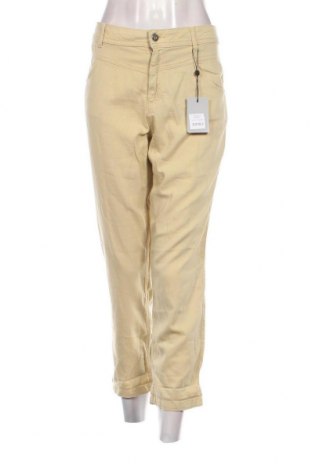 Pantaloni de femei Cop.copine, Mărime M, Culoare Bej, Preț 169,34 Lei