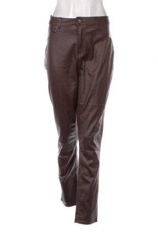 Дамски панталон Denim&Co., Размер XL, Цвят Кафяв, Цена 11,60 лв.