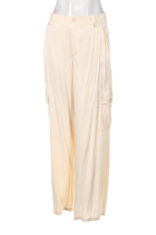 Дамски панталон Desigual, Размер XL, Цвят Екрю, Цена 68,00 лв.