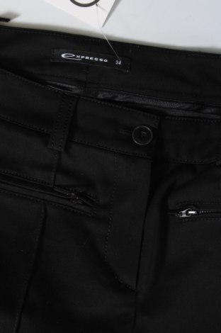 Γυναικείο παντελόνι Expresso, Μέγεθος XS, Χρώμα Μαύρο, Τιμή 25,32 €
