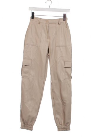Pantaloni de femei Fb Sister, Mărime XS, Culoare Bej, Preț 26,71 Lei