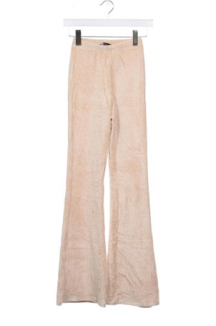 Pantaloni de femei Fb Sister, Mărime XXS, Culoare Bej, Preț 33,39 Lei