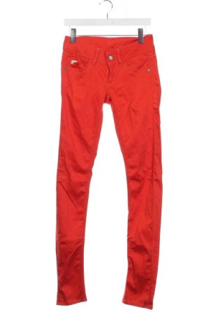 Дамски панталон G-Star Raw, Размер S, Цвят Червен, Цена 52,50 лв.