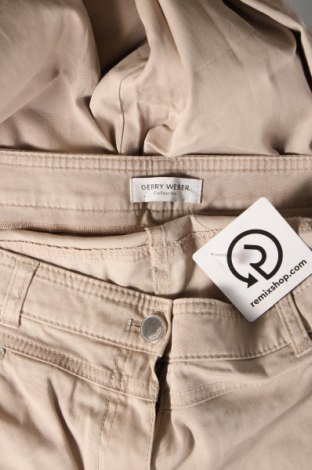 Дамски панталон Gerry Weber, Размер L, Цвят Бежов, Цена 47,60 лв.
