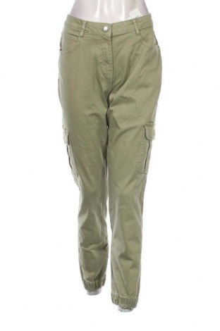 Дамски панталон Gina, Размер L, Цвят Зелен, Цена 10,12 лв.
