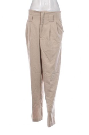 Pantaloni de femei Gina Tricot, Mărime S, Culoare Bej, Preț 34,64 Lei