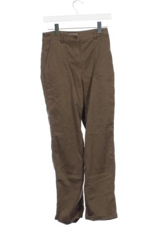 Pantaloni de femei H&M, Mărime XS, Culoare Verde, Preț 9,99 Lei