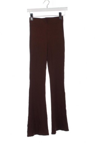 Дамски панталон H&M, Размер XS, Цвят Кафяв, Цена 7,25 лв.