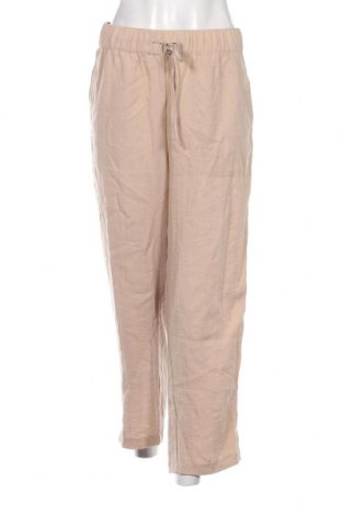 Pantaloni de femei H&M, Mărime L, Culoare Bej, Preț 76,46 Lei