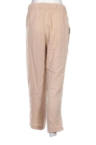Pantaloni de femei H&M, Mărime L, Culoare Bej, Preț 117,63 Lei
