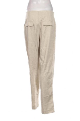 Pantaloni de femei H&M, Mărime L, Culoare Bej, Preț 95,39 Lei