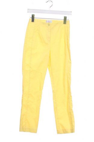 Γυναικείο παντελόνι Helena Vera, Μέγεθος XXS, Χρώμα Κίτρινο, Τιμή 8,49 €