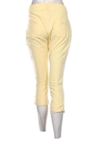 Дамски панталон Helena Vera, Размер XL, Цвят Жълт, Цена 41,06 лв.