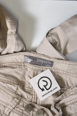 Дамски панталон Kenvelo, Размер XS, Цвят Бежов, Цена 15,66 лв.