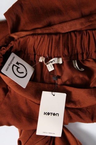 Дамски панталон Koton, Размер M, Цвят Кафяв, Цена 94,14 лв.