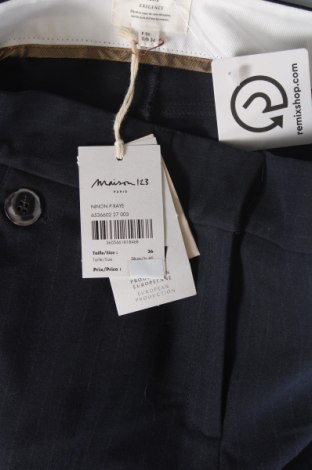 Дамски панталон Maison 123, Размер XS, Цвят Син, Цена 69,00 лв.
