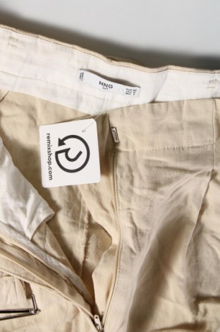 Pantaloni de femei Mango, Mărime M, Culoare Bej, Preț 232,65 Lei