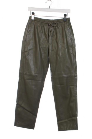 Дамски панталон Mango, Размер XS, Цвят Зелен, Цена 34,00 лв.