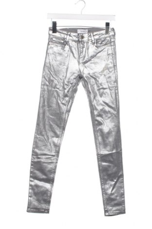 Дамски панталон Mango, Размер S, Цвят Сребрист, Цена 48,91 лв.