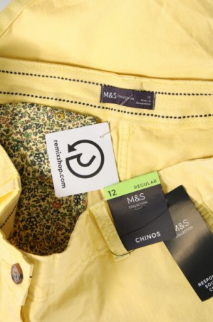 Dámské kalhoty  Marks & Spencer, Velikost M, Barva Žlutá, Cena  252,00 Kč