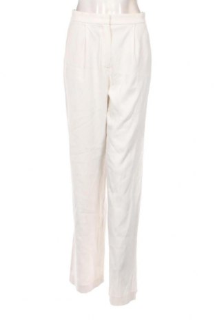 Дамски панталон Massimo Dutti, Размер S, Цвят Бял, Цена 68,43 лв.