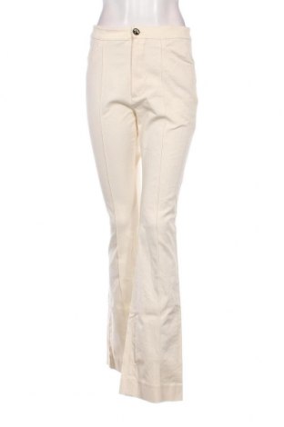 Pantaloni de femei Massimo Dutti, Mărime M, Culoare Ecru, Preț 121,43 Lei