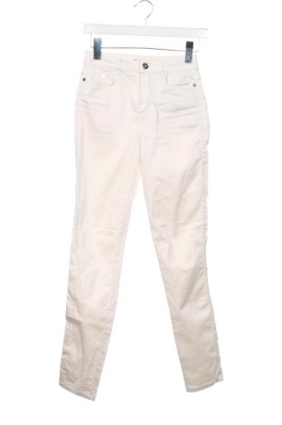 Дамски панталон Massimo Dutti, Размер XS, Цвят Бял, Цена 47,47 лв.