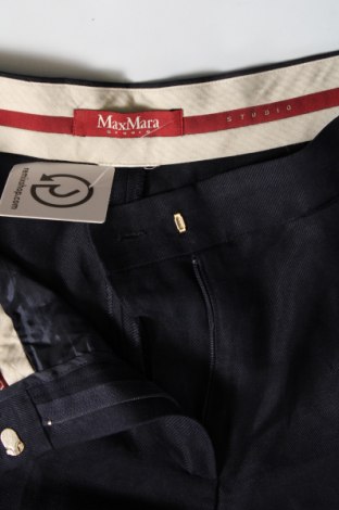 Дамски панталон Max Mara Studio, Размер M, Цвят Син, Цена 80,10 лв.
