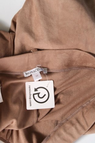 Γυναικείο παντελόνι Monaco, Μέγεθος XL, Χρώμα  Μπέζ, Τιμή 7,18 €