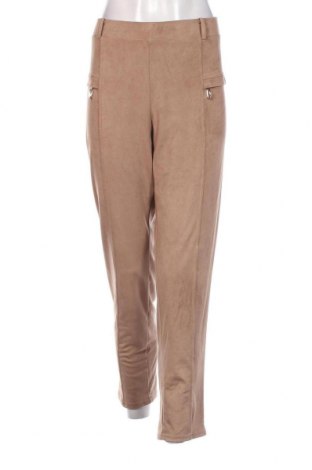 Pantaloni de femei Monaco, Mărime XL, Culoare Bej, Preț 38,16 Lei