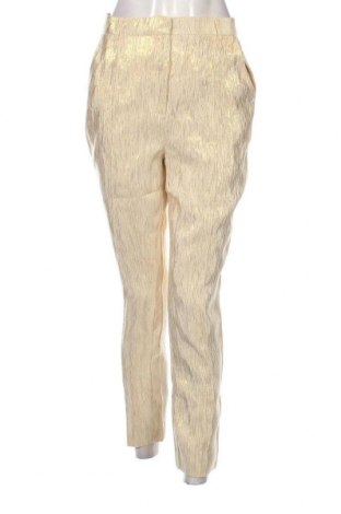 Γυναικείο παντελόνι NA-KD, Μέγεθος S, Χρώμα Χρυσαφί, Τιμή 46,09 €