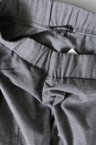 Дамски панталон One More Story, Размер S, Цвят Сив, Цена 8,20 лв.