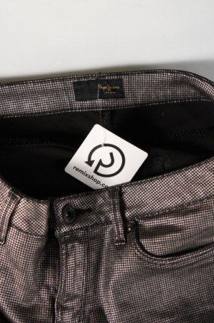 Damskie spodnie Pepe Jeans, Rozmiar S, Kolor Srebrzysty, Cena 45,83 zł